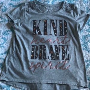 justice gray shirt